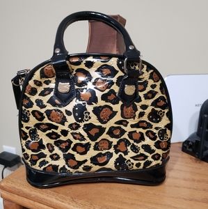 Mini Dome Hello Kitty Leopard Loungefly